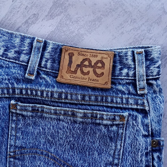 Vintage 1980s Lee Storm Rider Stone Wash Denim Jeans