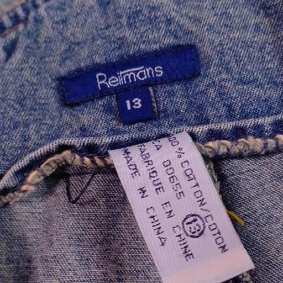 Stylish Modern Denim Overalls Workwear