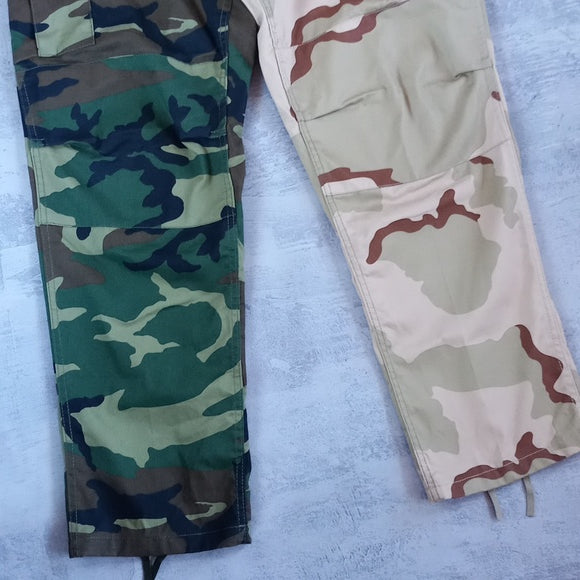 Camouflage Two Tone Military Cargo Pants ROTHCO BDU