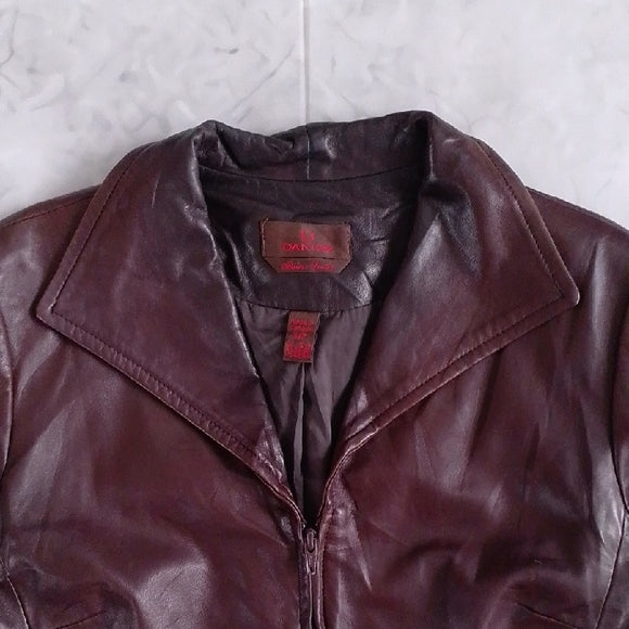Vintage 90s Danier Italian Leather Jacket
