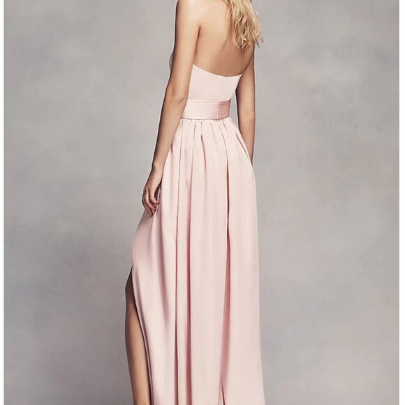 VERA WANG WHITE Strapless Long Matcha Style 36201760 DAVIS BRIDAL