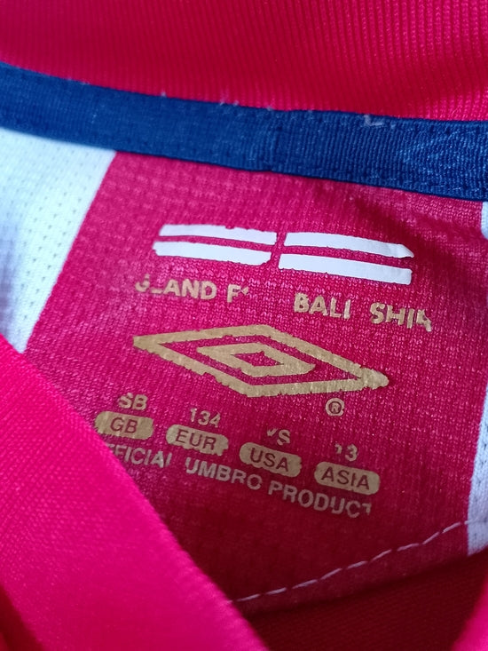 Umbro Team England Kids' Red Football JERSEY