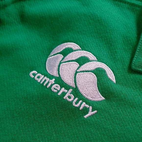 Official Canterbury Green Rugby Jersey vodafone