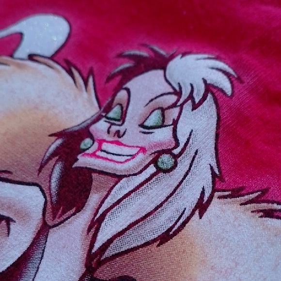 Vintage Disney Cruella De Vil Aren't I Fabulous Dahling Shirt 101 Dalmatians