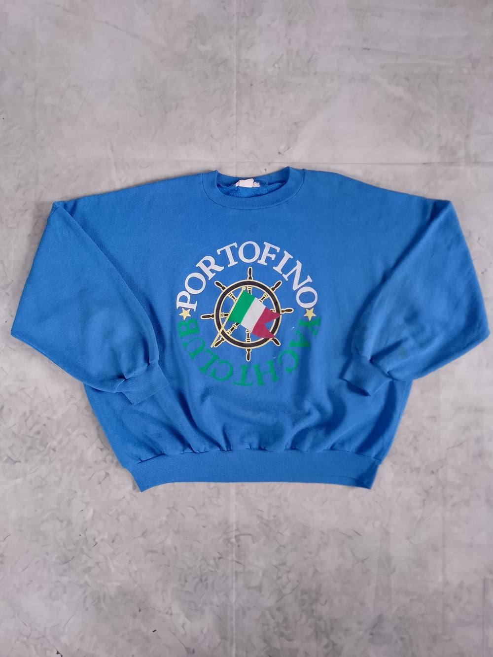 Vintage 90s PORTOFINO YACHT CLUB Crewneck Sweater UNISEX