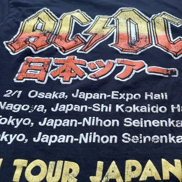 REMAKE ACDC 1981 Tour Japan ANGUS T-Shirt