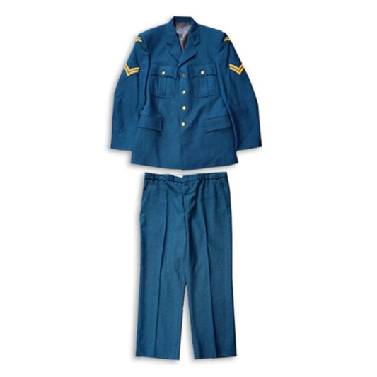 VINTAGE 1990s Canadian Canada Air Force Wool Suit