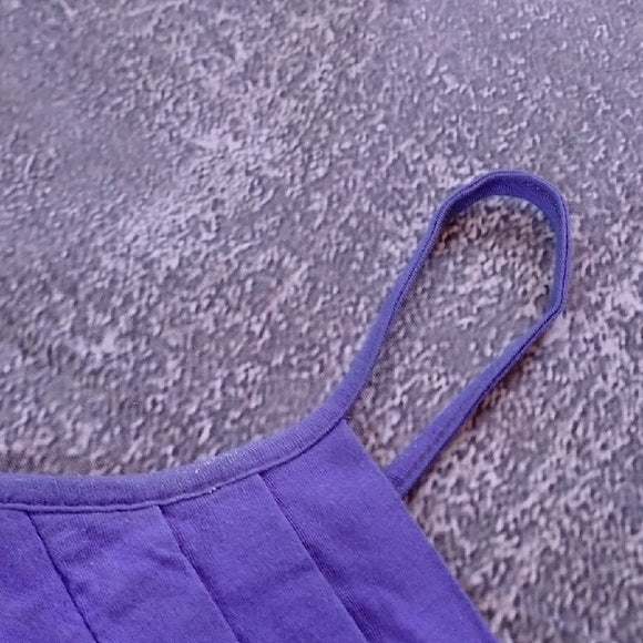 Vintage 90s MISTER LEONARD Purple Women's Camisole Top