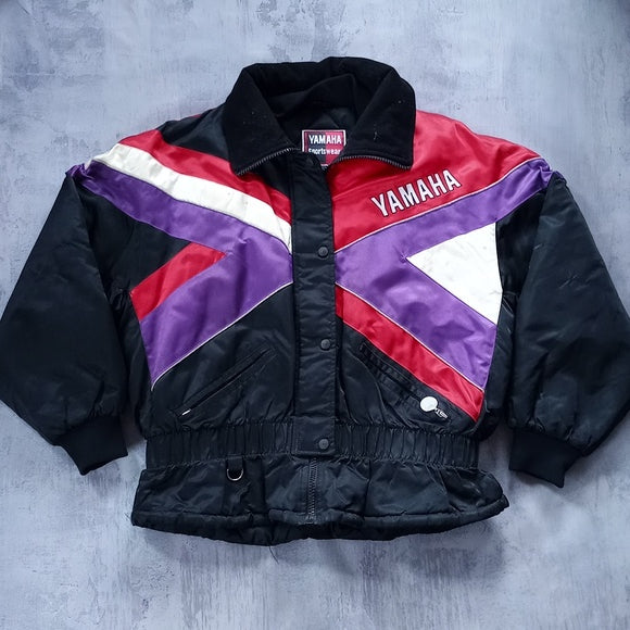 Vintage Yamaha Sportswear Racing Jacket LADIES PURPLE RED