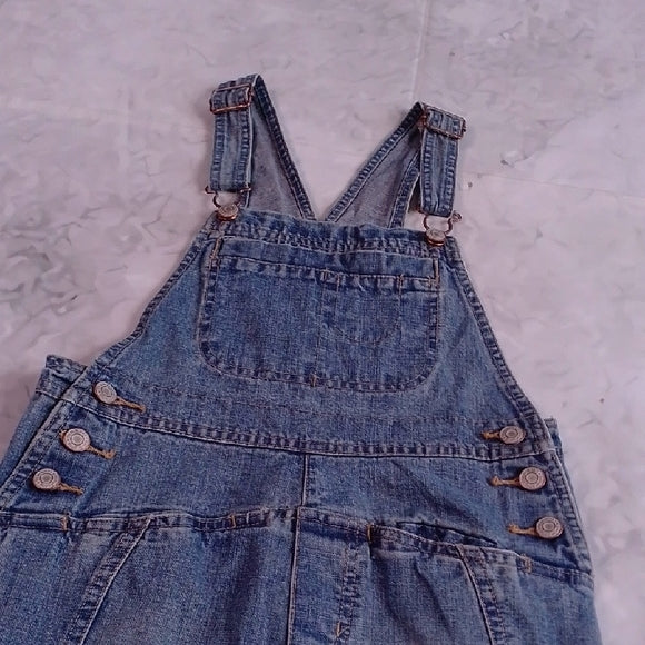 Vintage Old Navy Flared Legs Denim Overalls Workwear