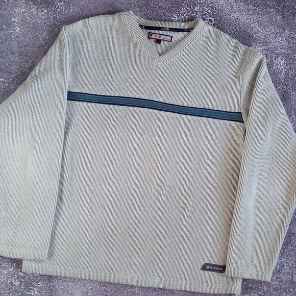 Vintage Y2K Essential V-Neck Sweater UNISEX