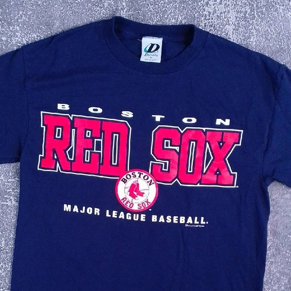 Vintage 2004 Boston Red Sox Navy T-Shirt MLB UNISEX