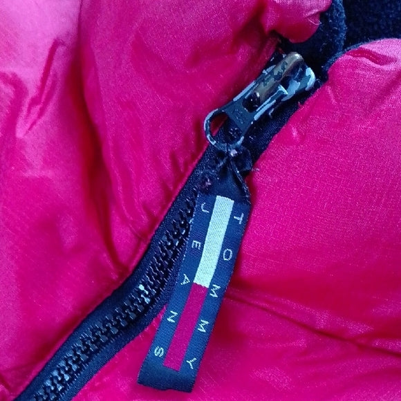 Vintage 90s TOMMY HILFIGER Goose Down Jacket