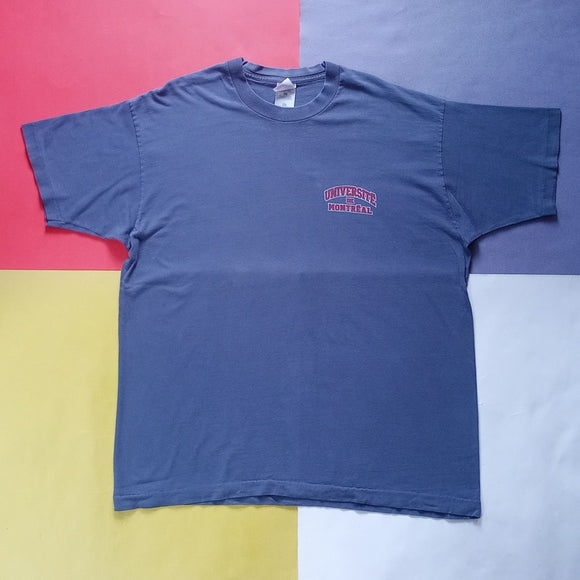 Vintage Université de Montréal Single Stitch T-Shirt UNISEX