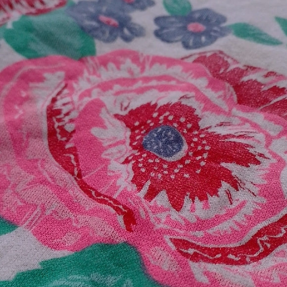 Vintage 90s Floral Print Sweatshirt UNISEX