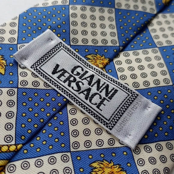 GIANNI VERSACE Silk Tie Made In Italy