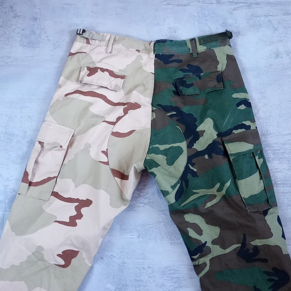 Camouflage Two Tone Military Cargo Pants ROTHCO BDU