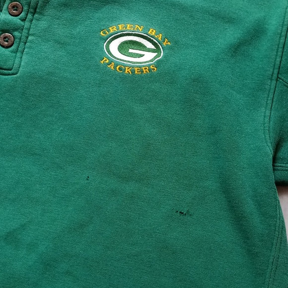 Vintage 90s Starter Green Bay Packers NFL Crewneck Sweater Embroidered