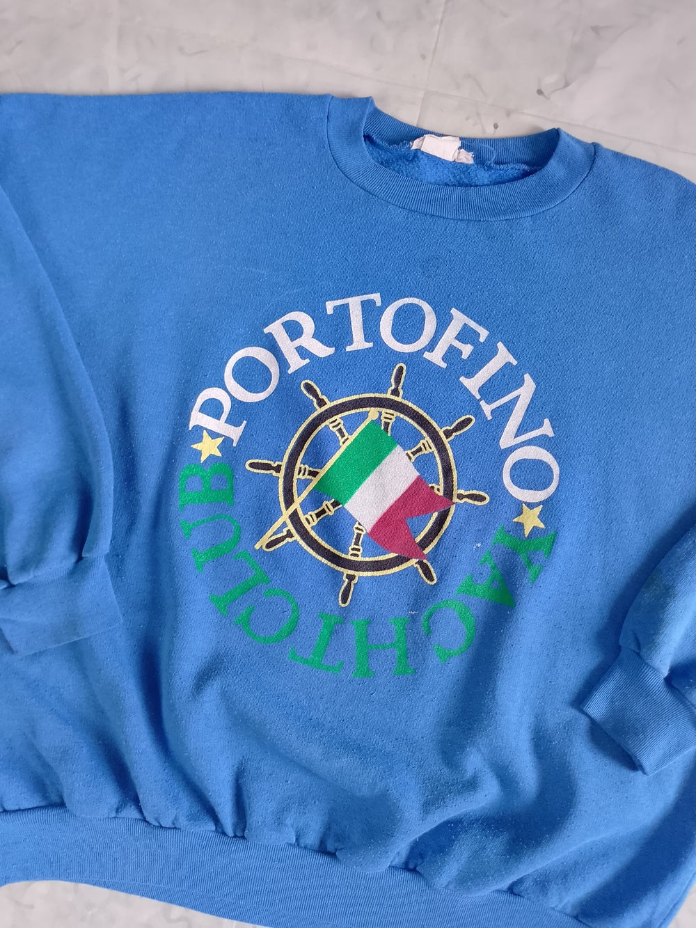 Vintage 90s PORTOFINO YACHT CLUB Crewneck Sweater UNISEX