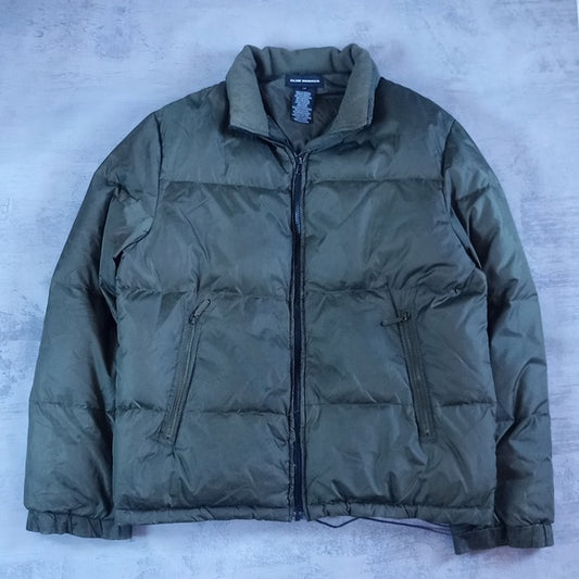 CLUB MONACO PUFFER JACKET DOWN GREEN UNISEX