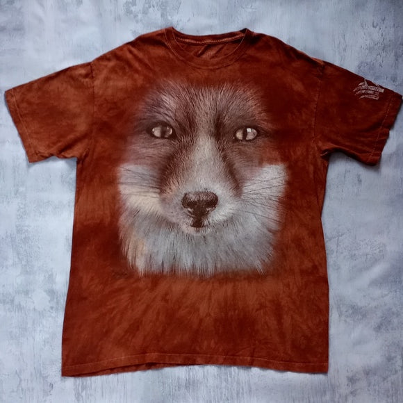 2013 The Mountain Fox Big Print Tie Dye T-Shirt