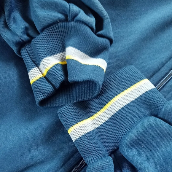 RARE Vintage 80s Pro Club International Nike Blue Track Jacket