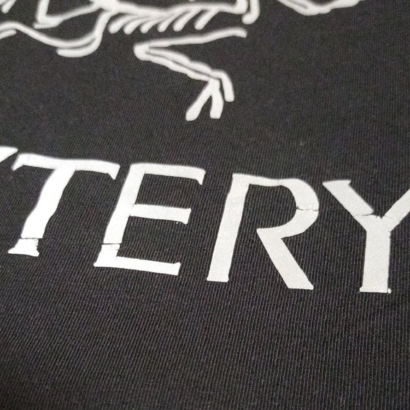 Arc'teryx Big Logo Reflective Black T-Shirt