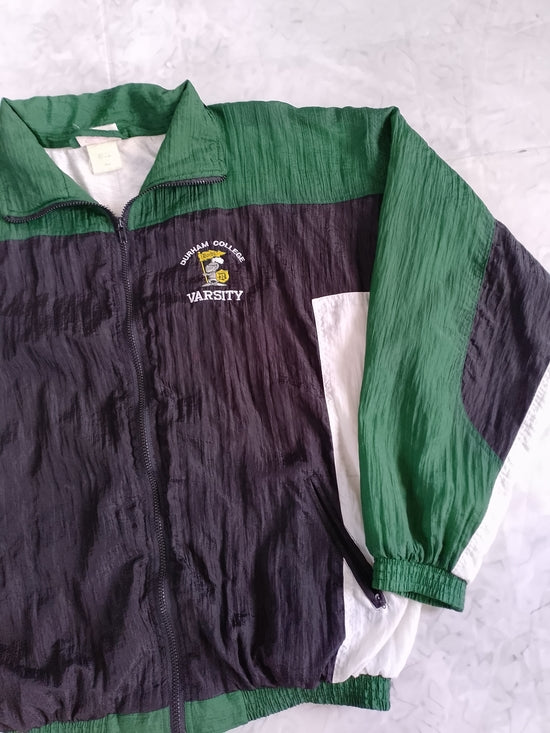 Vintage Durham College Varsity Windbreaker Jacket