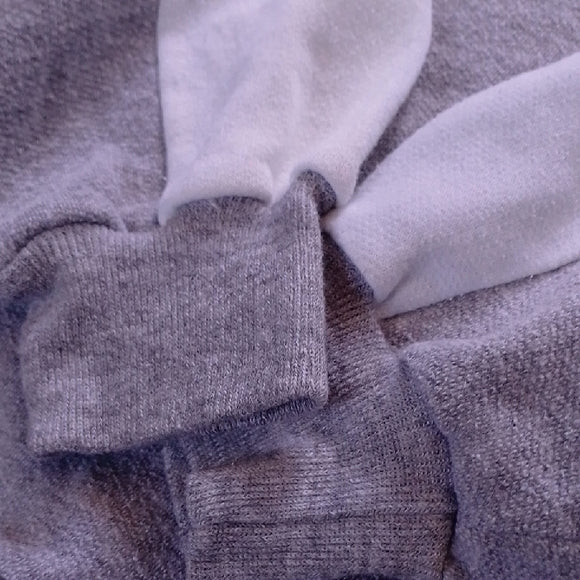VINTAGE 90s Gray and Purple Men's Sweater
