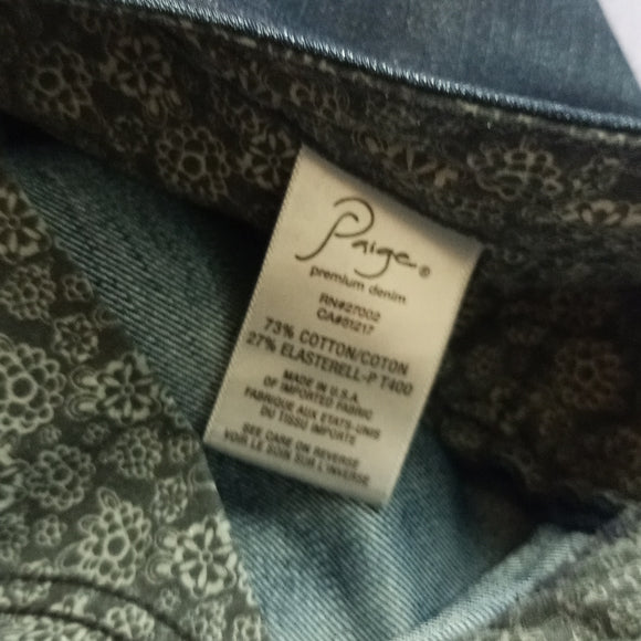 PAIGE Rising Glen Denim Jeans STYLE# 122224103-427