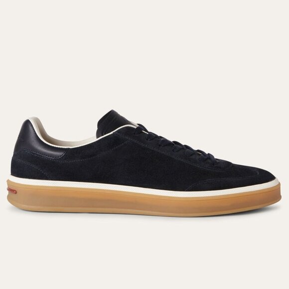 Loro Piana Tennis Walk Sneaker Suede Calf Split