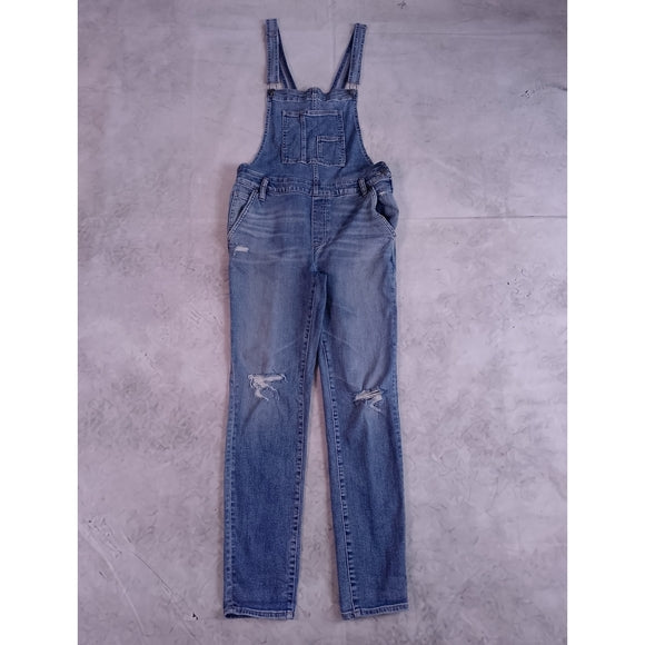 Stylish Modern Denim Overalls Workwear