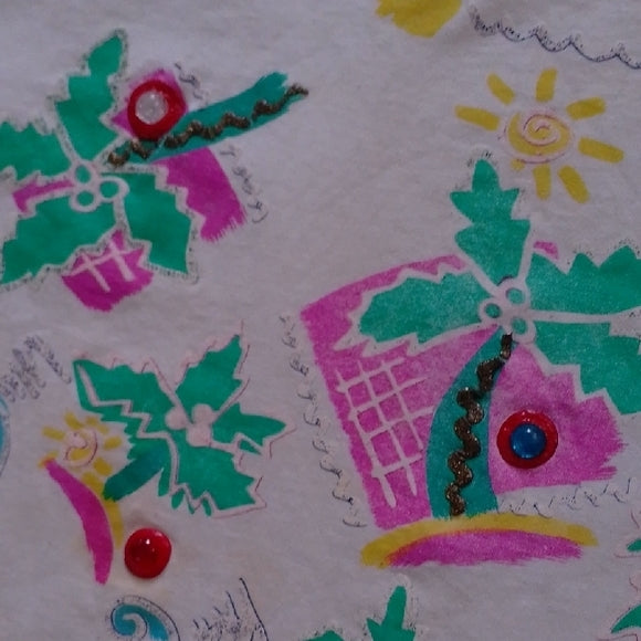 Vintage HUNTINGTON RIDGE TROPICAL SINGLE STITCH T-SHIRT