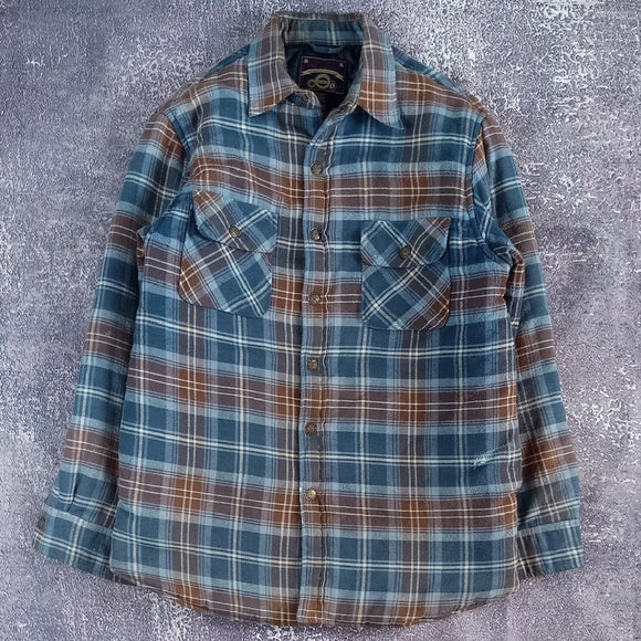 Plaid Button-Up Sweater Jacket Roughshod