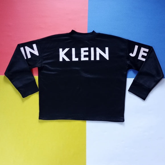 Calvin Klein Jeans Big Print Crew Neck Sweater