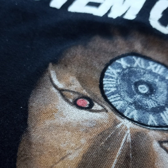System of a Down MEZMERIZE Album Black Graphic T-Shirt