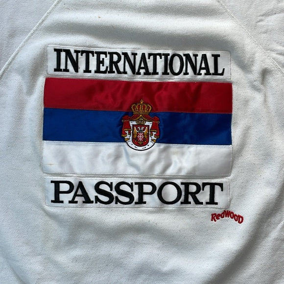 Vintage 90s International Passport Redwood Crewneck Sweater UNISEX