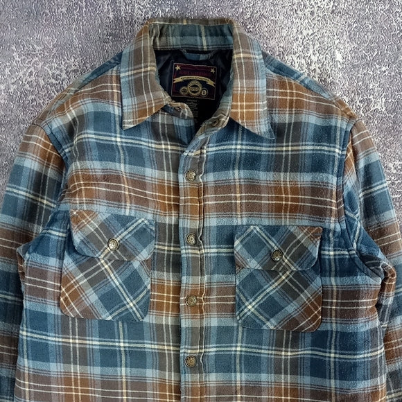 Plaid Button-Up Sweater Jacket Roughshod