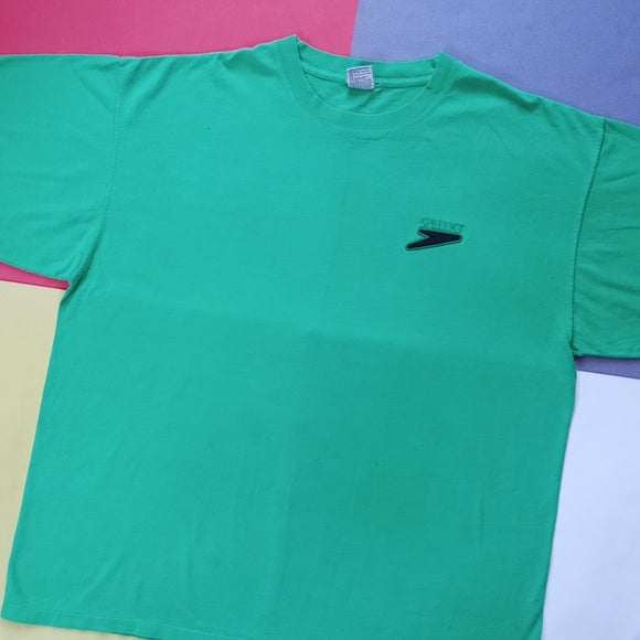 Vintage Speedo Logo Green T-Shirt