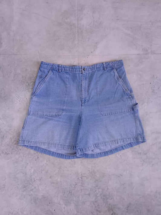 Vintage 90s Light Blue Denim Women’s Shorts