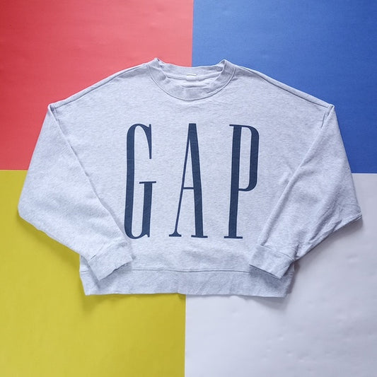 THE GAP Big Print Sweater Crewneck