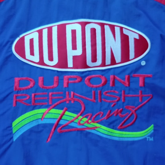 Vintage 90s Dupont Refinish Racing Windbreaker Jacket unisex
