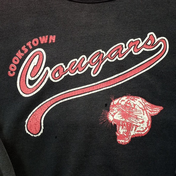 Vintage 90s Cookstown Cougars Distressed Sweater Unisex