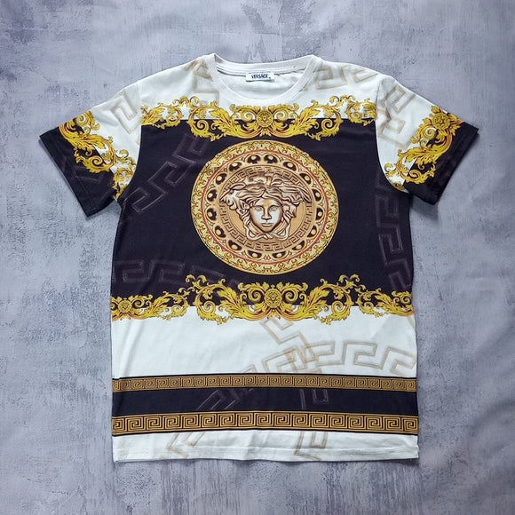 Versace Graphic Print Rapper Style T-Shirt