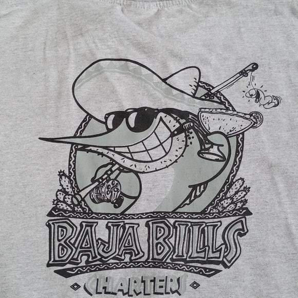 BAJA BILLS CHARTERS Fishing Swordfish T-Shirt