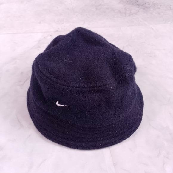 Vintage 90s Nike Navy Blue Wool Bucket Hat LL COOL J STYLE