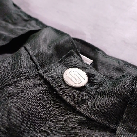 Vintage 90s Big Baggy SNUG INDUSTRIES Dark Green Wide-Leg Pants
