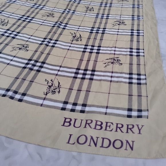 Burberry London Plaid Scarf Classic Nova Check 60” Designer Scarf