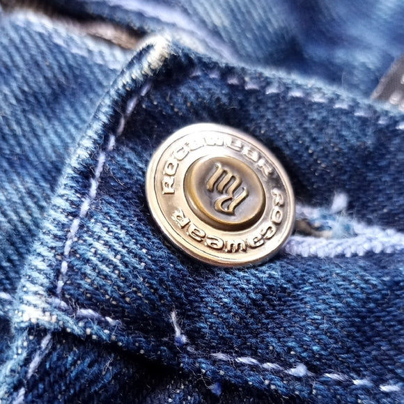Vintage Y2K ROCAWEAR WIDE BAGGY DENIM JEANS