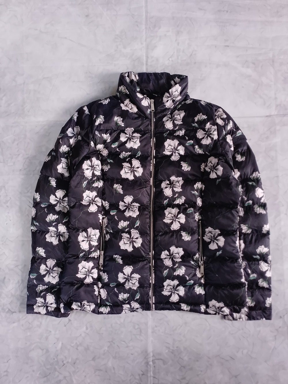 Sam Edelman Floral Puffer Jacket